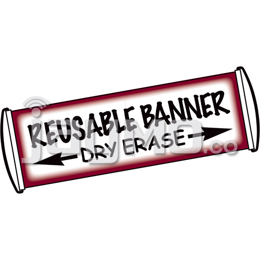 ZipSign Dark Red Border