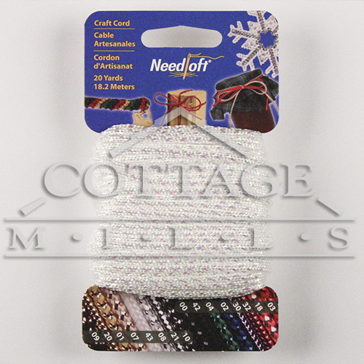 20 Yard Needloft Cord - Iridescent White - #55033