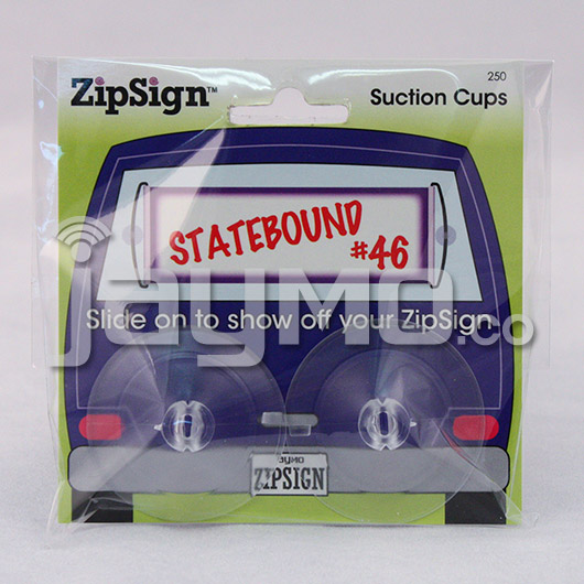 ZipSign Suction Cups
