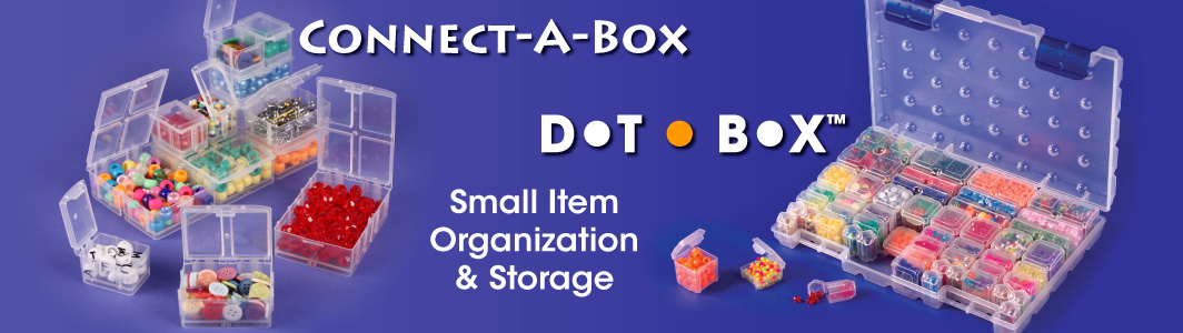 Cottage Mills Dot Box Bead Storage